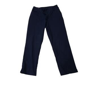 Ralph Lauren Women's Dark Navy Classic Nautical Cropped Sailor Pants Slacks 0